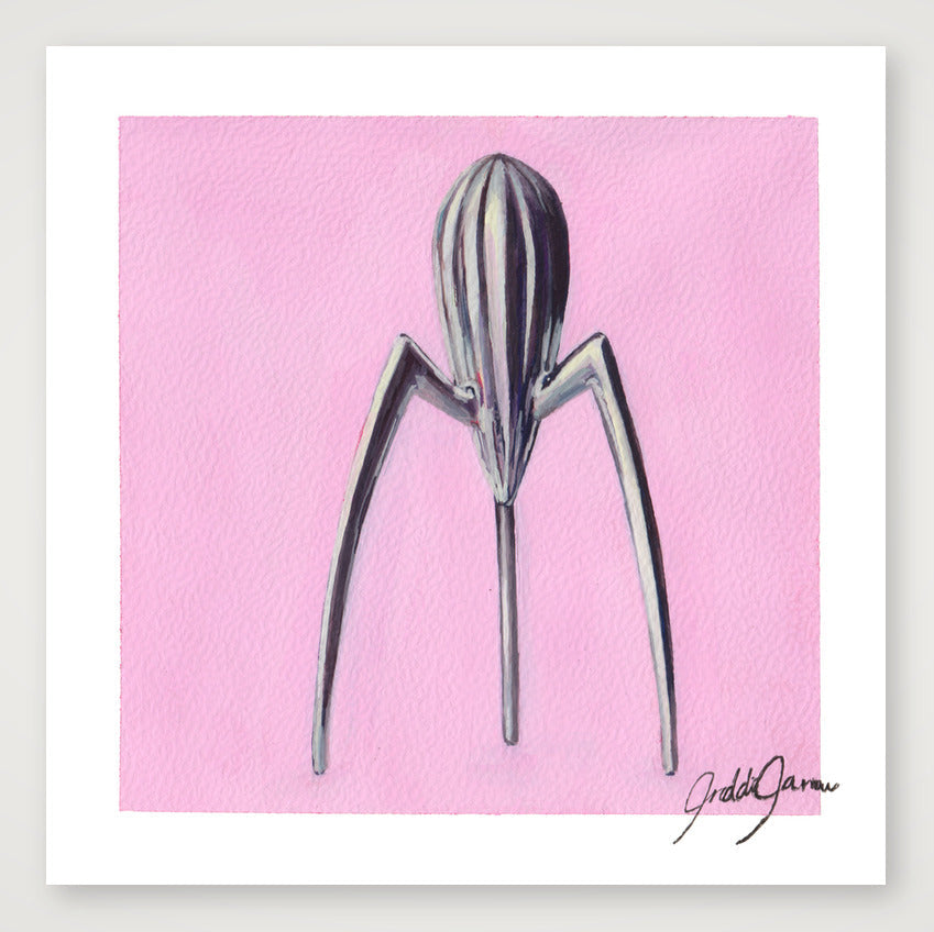 Juicy Salif by Philippe Starck for Alessi — 15×15cm, 6×6" Print only