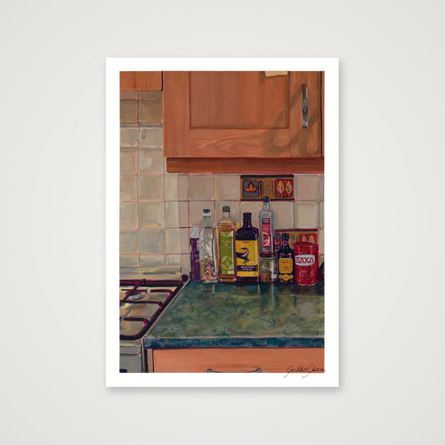 "Can You Pass the Salt?" — A4 (21×30cm, 8×12") Print only