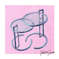 E1027 Table by Eileen Gray — Original Gouache Painting