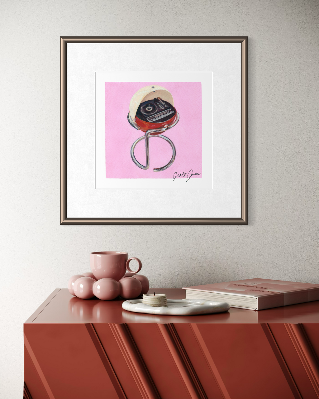 Space Age Record Player — Fine Art Giclée Print