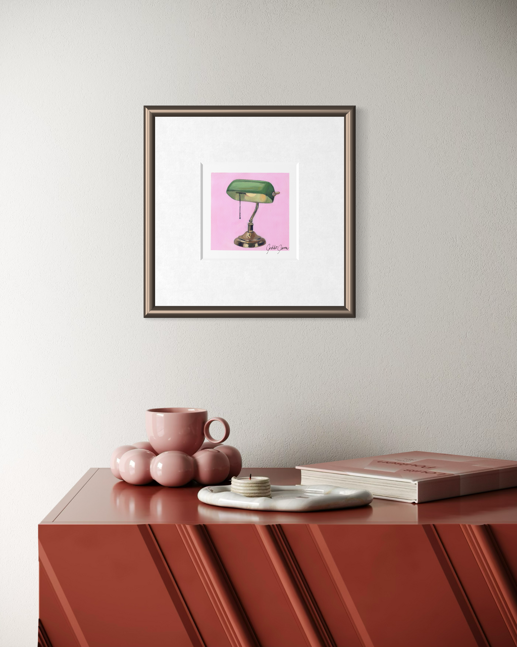 Banker’s Lamp — Fine Art Giclée Print