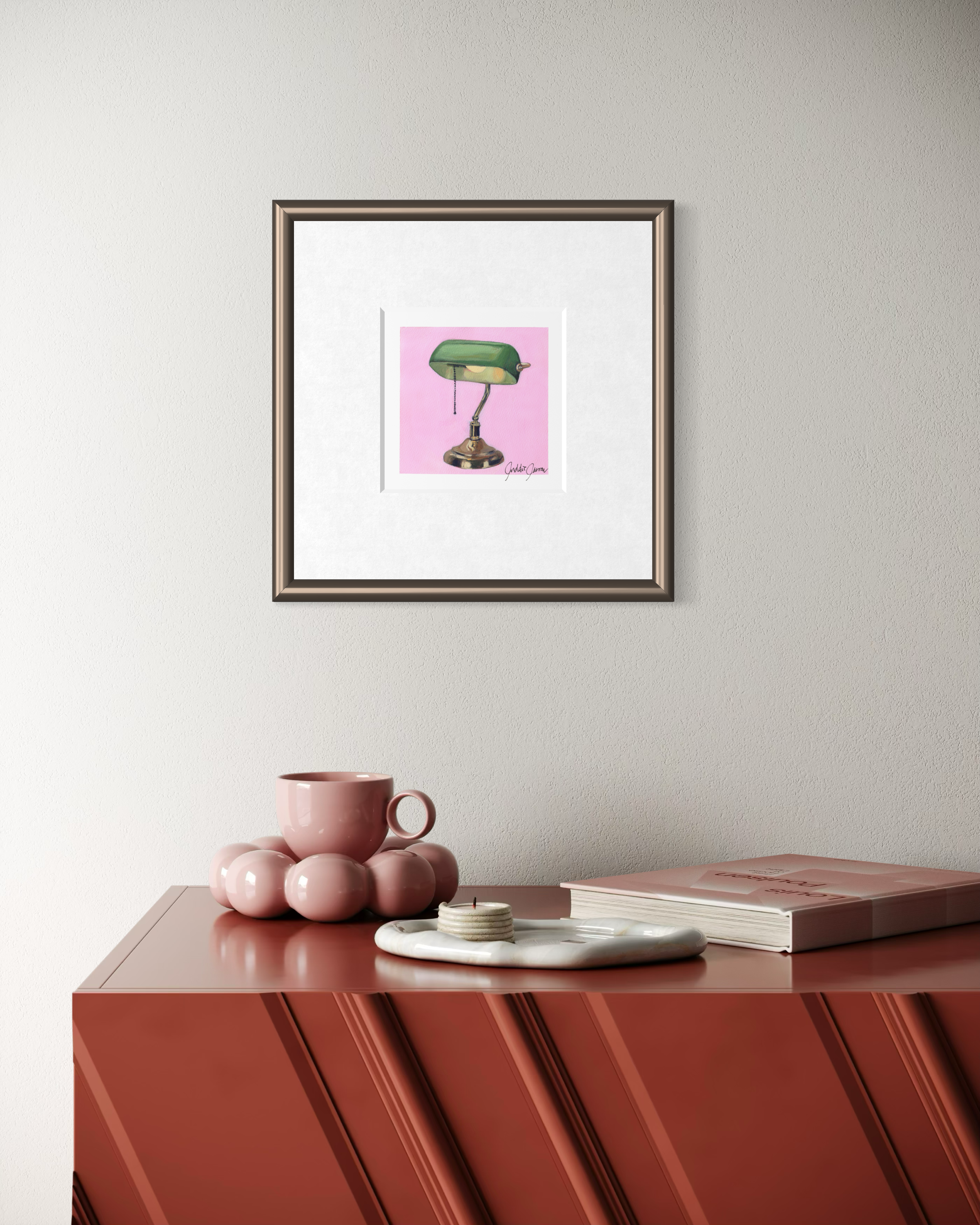 Banker’s Lamp — Fine Art Giclée Print