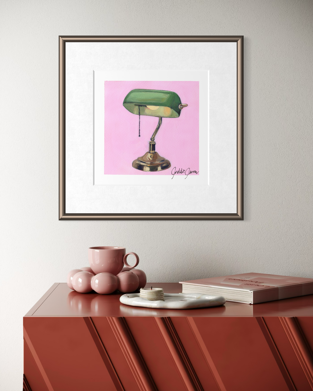 Banker’s Lamp — Fine Art Giclée Print