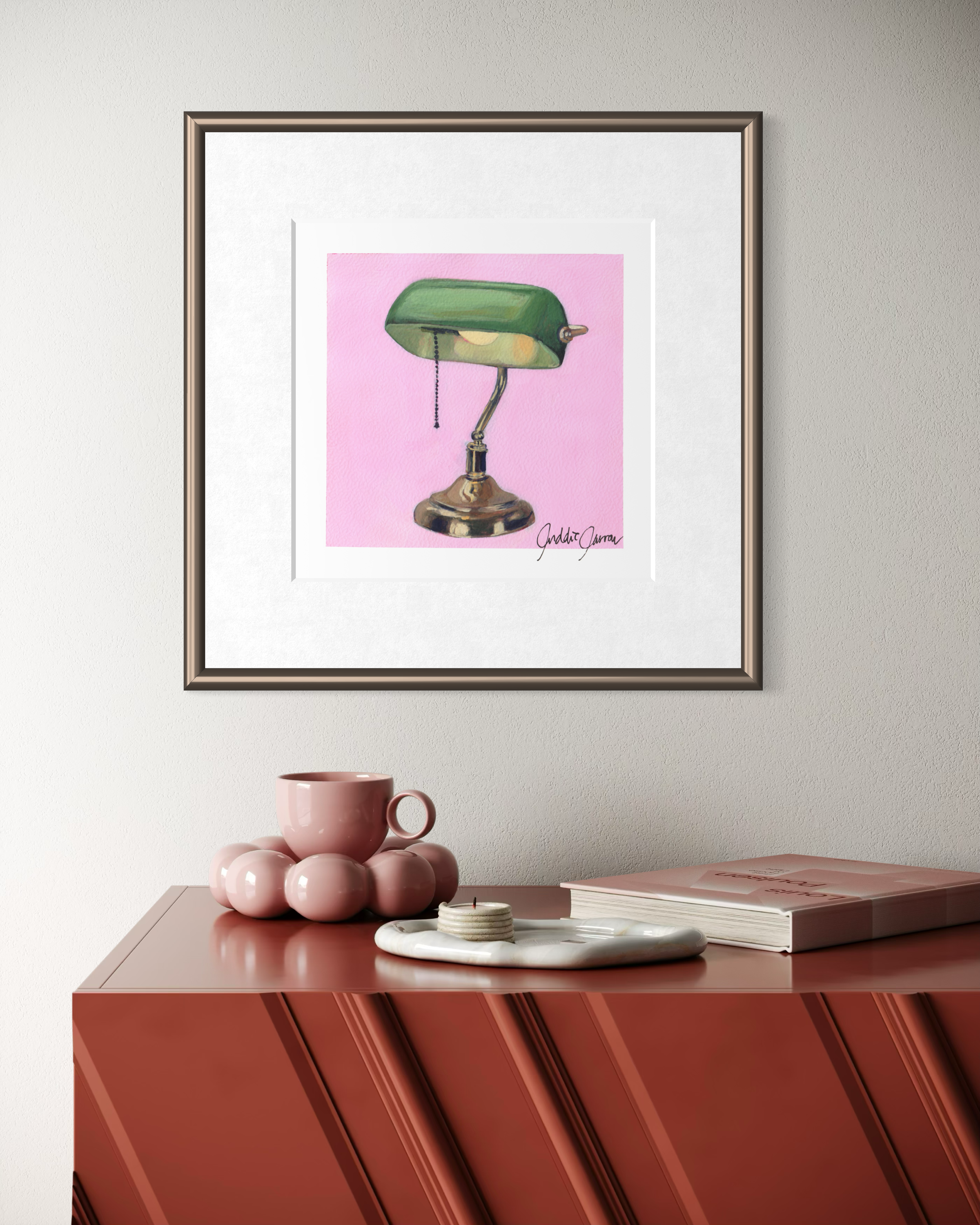 Banker’s Lamp — Fine Art Giclée Print