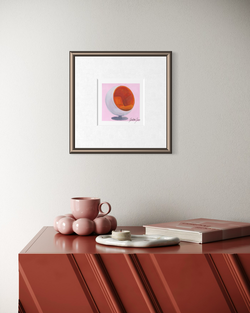 Ball Chair by Eero Aarnio — Fine Art Giclée Print