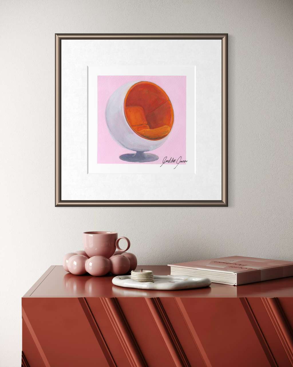 Ball Chair by Eero Aarnio — Fine Art Giclée Print