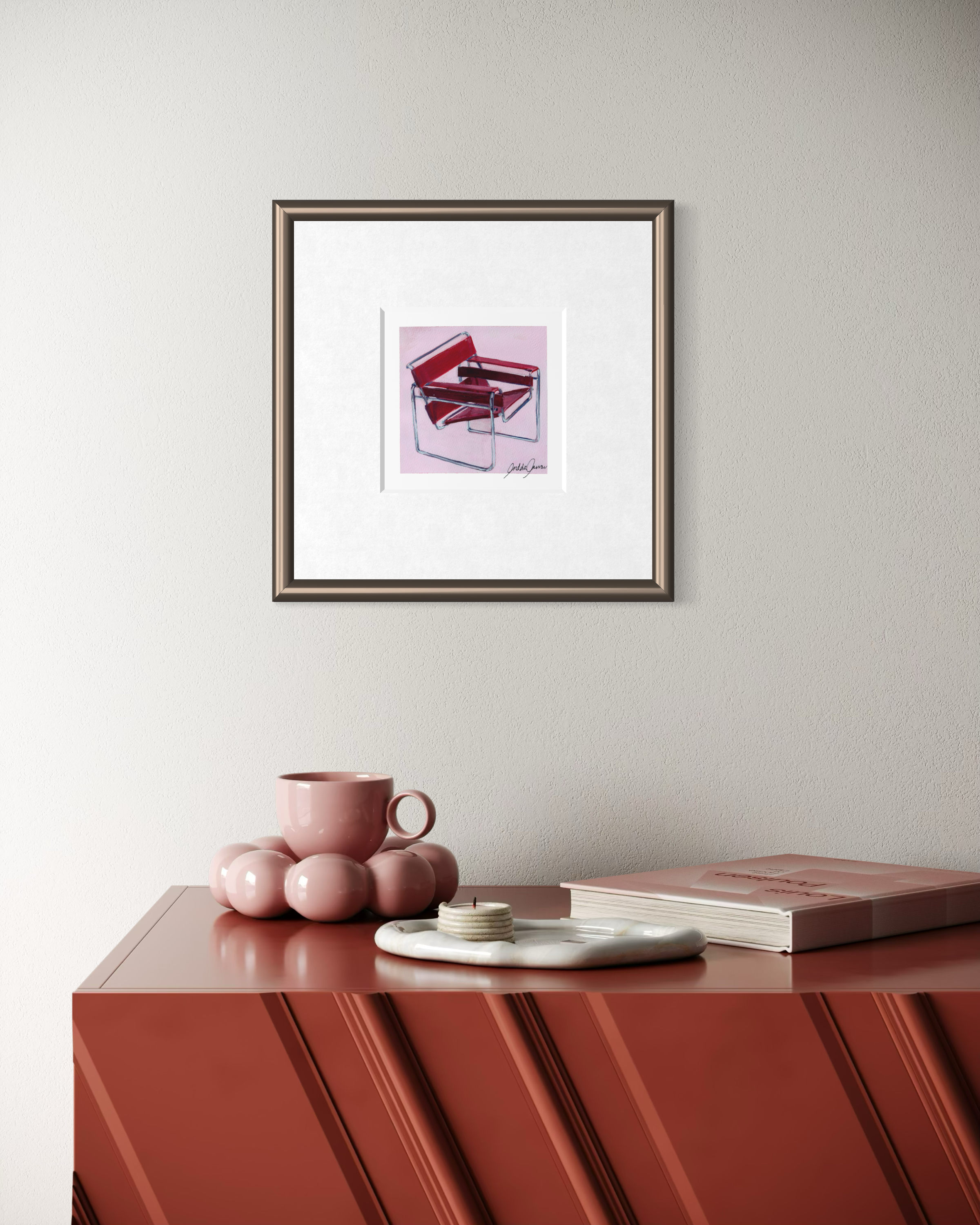 Wassily Chair by Marcel Breuer — Fine Art Giclée Print