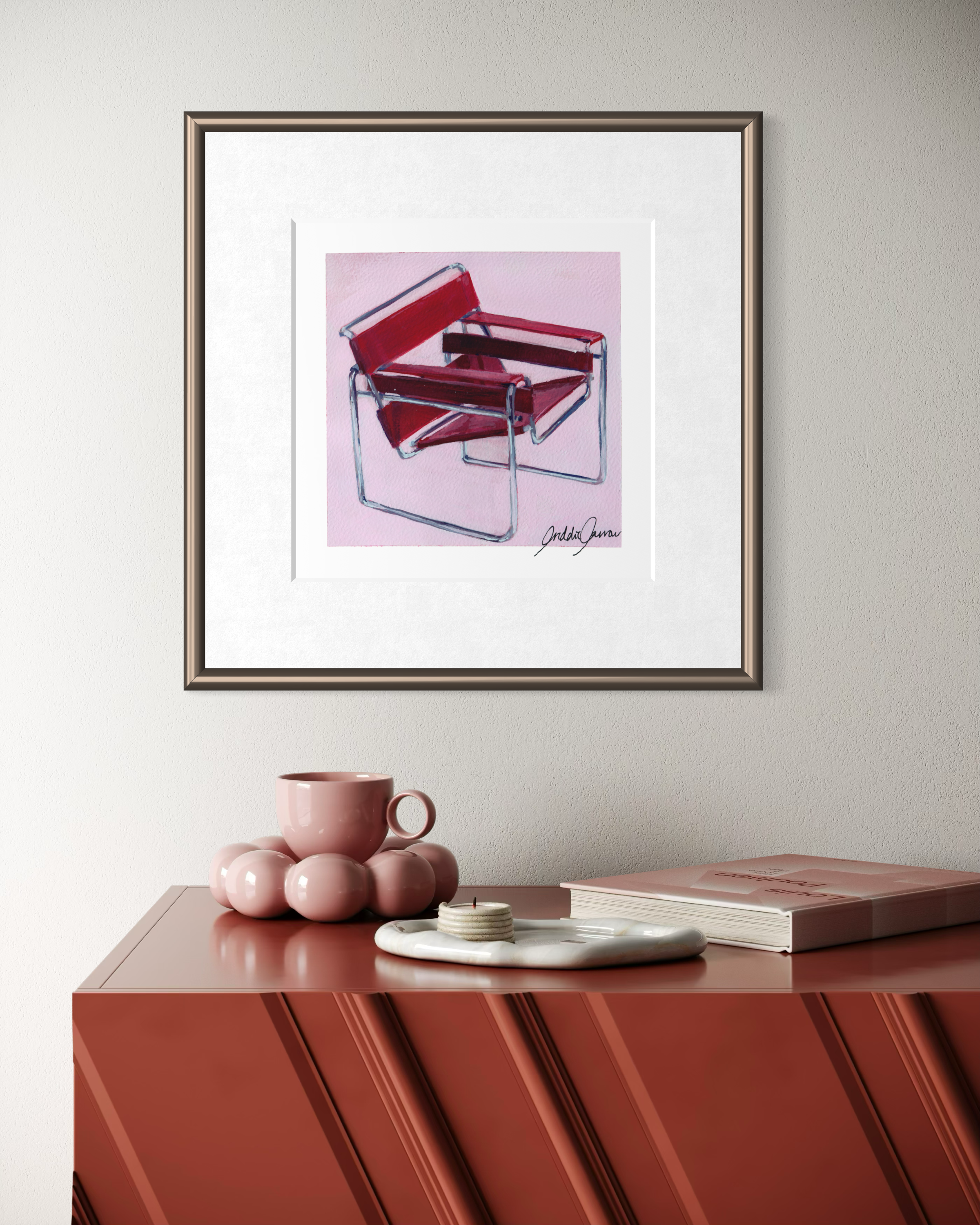 Wassily Chair by Marcel Breuer — Fine Art Giclée Print