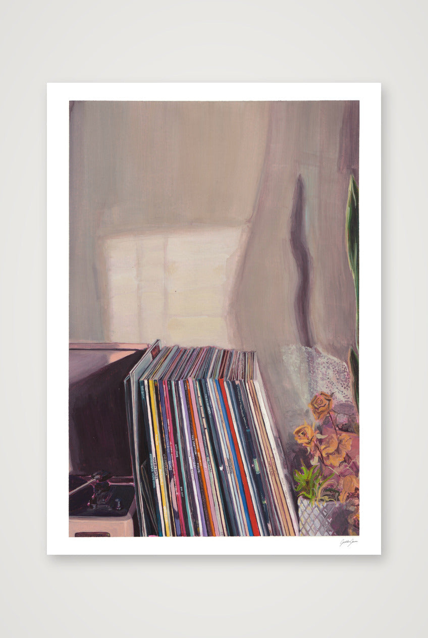Record Record — A4 (21×30cm, 8×12") Print only