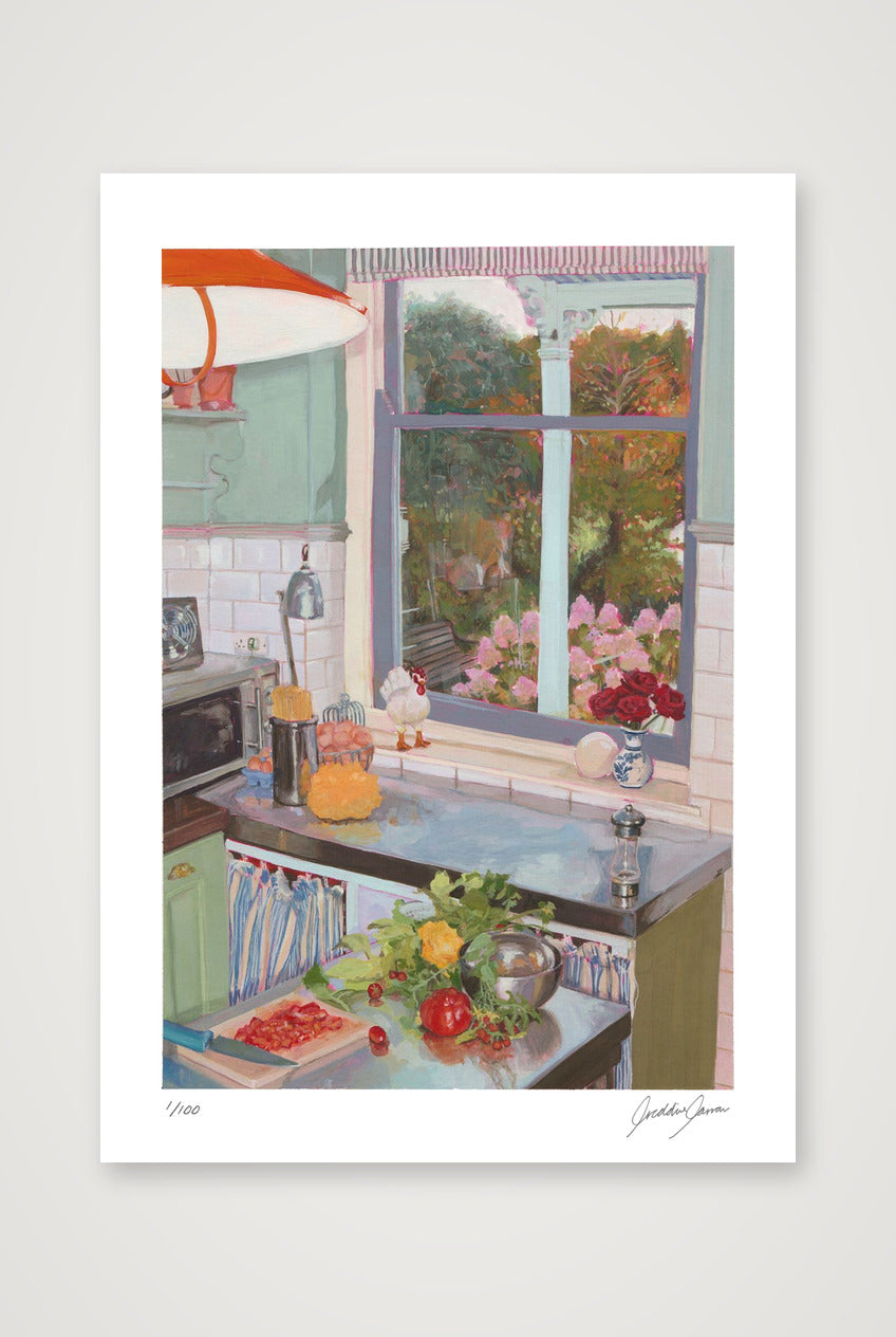 Kitchen All The Time — A5 (15×21cm, 6×8") Print only